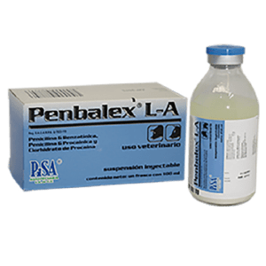 <span class="pack"> 2 piezas</span>Antibiótico PENBALEX L.A. 250 ML - 2 piezas